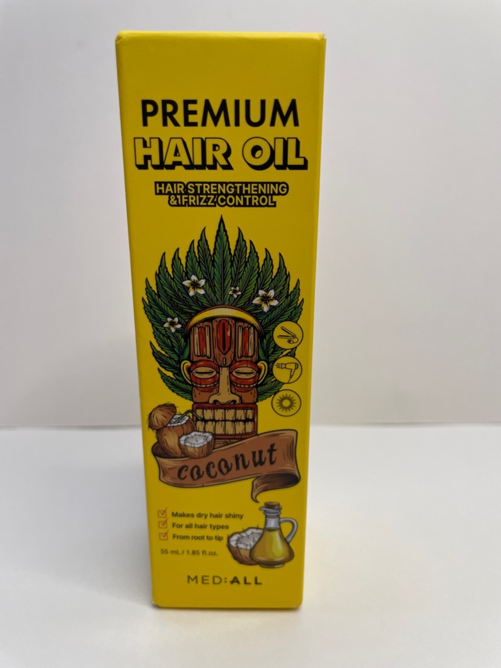 NIB Premium Hair Oil Coconut - MED:ALL